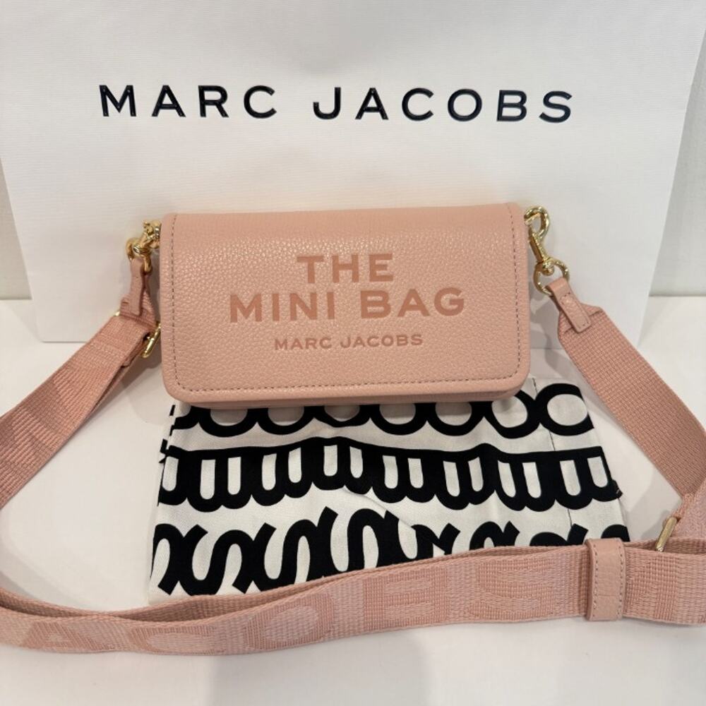 New‼️Marc Jacobs The Leather Mini Bag 2S4SMN080S02 Rose